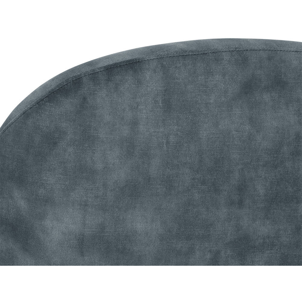 Casey Nono Petrol Swivel Lounge Chair, Swivel